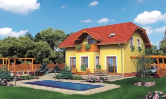 6-Zimmer-Haus mit einem Zimmer im Erdgeschoss.